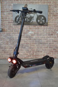 Resim Citycoco Mx - T10 Çift Motor Katlanabilir Elektrikli Scooter 1600W Siyah 