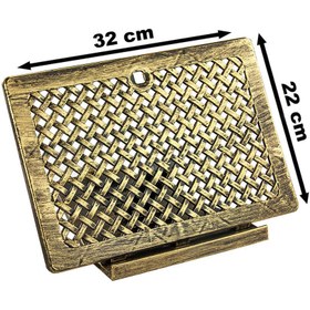 Resim ihvan online Plastik Rahle - Pratik Rahle - Masa Üstü Rahlesi - Kitap Okuma Standı - Altın Rengi 