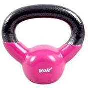 Resim Voit Vinyl 2 KG Pembe Kettlebell 