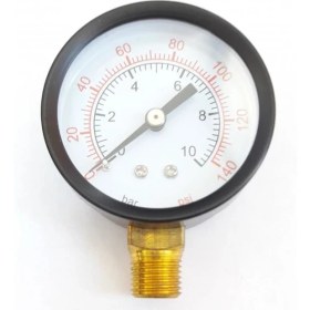 Resim Manometre 50X10 Bar 