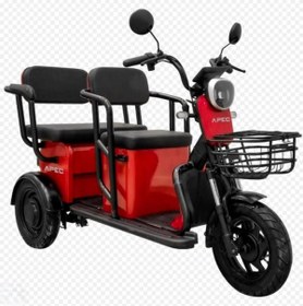Resim Volta Apm5 Elektrikli Üç Tekerlekli Moped (KIRMIZI) 