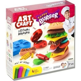 Resim Hamburger Oyun Hamuru Seti 