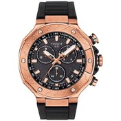 Resim Tissot T-race Chronograph T1414173705100 Gri - Rose Gold 