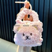 Resim Silver1 Gıoıo Yeni Mini Taşınabilir Kozmetik Ayna Kolye Anahtarlık Çanta Aksesuarları Kolye Dıy Anahtarlık (Yurt Dışından) 