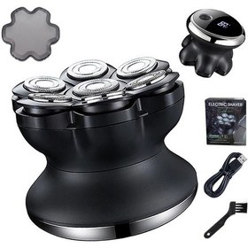 Resim Elektrikli Tıraş Makinesi 7d Yüzen Bıçak Kafa Tıraş Makinesi Saç Diğer 