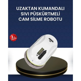 Resim İntora Çift Diskli Güvenli Otomatik Cam Silme Robotu 