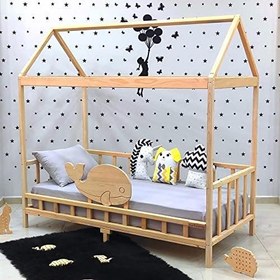 Resim Markaawm Balina Montessori Yatak 90x190 Çocuk ve Bebek Karyola 80X130 