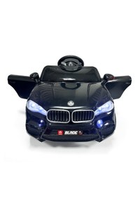 Resim Akar Blade 12v Çift Motorlu Uzaktan Kumandalı Akülü Araba - Dans Modlu Siyah 