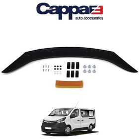 Resim Cappafe Opel Vivaro Ön Kaput Koruyucu Rüzgarlık 4Mm Abs 2014-18 