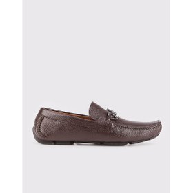 Resim Erkek Toka Detaylı Loafer (Driving Shoes) Günlük Ayakkabı 347M472 Kahve 