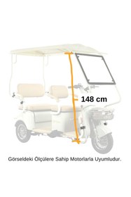 Resim STMAX Elit Retro Koruma Tentesi Beyaz 
