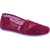 Resim Toms Kadın Fuşya Renk Dantelli Espadril 10004895 Fuşya 