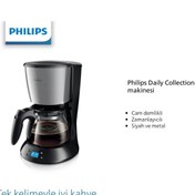 Resim Philips 1000 W Essentials Collection Filtre Kahve Makinesi 