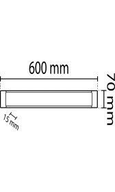 Resim Noas LED Bant Armatür 60 cm Noas 