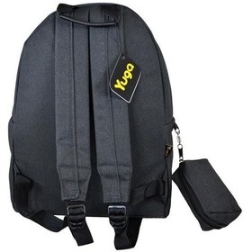 Resim Yuga Kanvas Sırt Çantası Siyah 