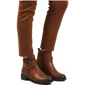 Resim Aspor Taba Zümrüt İçi Kürklü Fermuarlı Kadın Topuklu Bot Çok Renkli 