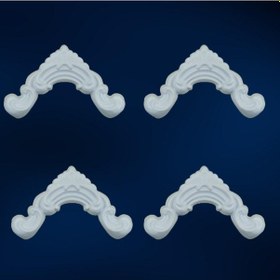 Resim Boyanabilir Duvar Çıtası Köşe Motif 4 Adet 2,5 cm GBM-B114-4 