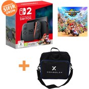 Resim Nintendo EPD N Switch 2 + Mario Kart World Özel Paket ConsoleX Taşıma Çanta Hediyeli 