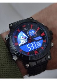 Resim Naviforce Erkek Kol Saati Çift Kordonlu Dijital & Analog 2102 