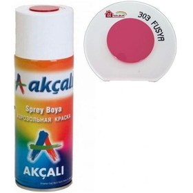 Resim Akçalı Sprey Boya 400 Ml 303 Fuşya 
