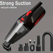 Resim CascadeVac Kompakt Kablosuz El Tipi Süpürge - Güçlü Emiş, Çoklu Aksesuarlı Mini Ev Temizlik Aracı ile Çatlak Aracı, USB Şarj Edilebilir, Sessiz Çalışma, Çeşitli Temizlik Senaryoları için İdeal, Ev Toz Alma Yardımcısı|Kompakt Temizleyici|Hafif Plastik Gövde, CascadeVac 
