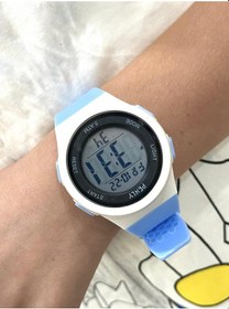 Resim Penly Su Geçirmez Dijital Çocuk Kol Saati 348 Model Mavi +4 Renk Kronometre-alarmlı 5atm 