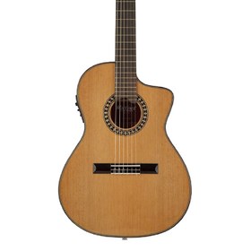 Resim Martinez MP-1 PRE CET Cutaway İnce Kasa Elektro Klasik Gitar 