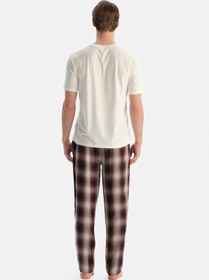 Resim Multicolor Ekoseli Dokuma Pantolon - Çok Renkli / Multicolor / L 