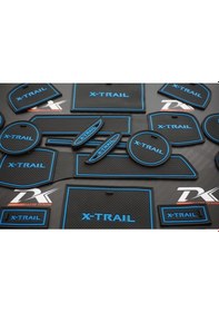 Resim Nissan 2013 - 2016 X-Trail Araç Içi Silikon Kaymaz Ped Kaplama Se (547217068) 