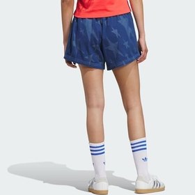 Resim adidas Denim Graphic Varsity Kadın Şort 
