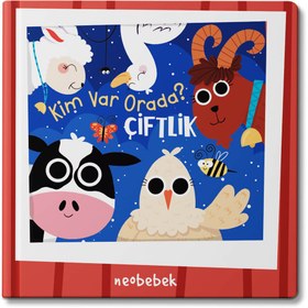Resim Kim Var Orada? - Çiftlik (Keçe Flaplı Kitap) 