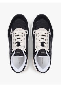 Resim Tommy Hilfiger Fw0fw09187 Th Sporty Chic Runner Kadın Günlük Ayakkabı Siyah 