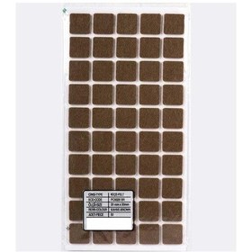 Resim Gürçayhırdavat Yapışkanlı Keçe 20x20Mm 50 Adet 