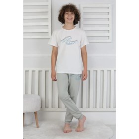 Resim We Can Adjust The Baskılı Erkek Çocuk Pijama Takımı 