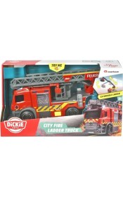 Resim Dickie Işıklı Sesli Fire Truck Kurtarma Itfaiye Aracı 