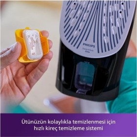 Resim 3200 W Siyah Buharlı Ütü, Hızlı ve Güçlü Ütüleme Deneyimi 