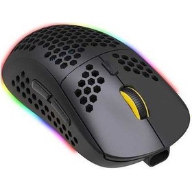Resim Novahub Hxsj T90 3 Modlu Kablosuz Fare: Rgb Aydınlatma, 5 Dpı, Şarj Edilebilir, Bt 5.0, 10m Mesafe, Kullanışlı Ve Dayanıklı 001 