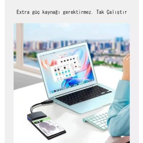 Resim Storemax CR29 Usb3.0 Sata Kablosu 2,5 Inç SSD HDD Sabit Disk Dönüştürücü 5gbps Hızında Çevirici Adaptör 