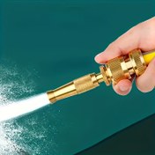 Resim 1 adet, Direkt-İlave Püskürtme Tabancası, Hortum Nozulu - Hortumlar için Evrensel Bağlantı, Ayarlanabilir Vana, Çok Fonksiyonlu Sulama Sistemi, Araba Yıkama, Bitkiler ve Çimler için Uygun - Pil Gerektirmez, Bahçe Hortumu Aksesuarları ile Uyumlu. 