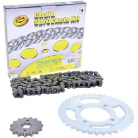 Resim Kuba Cgl Zincir Dişli Set 15T/38T 428H x 110 L 