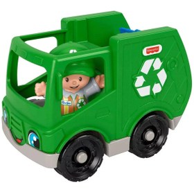 Resim Fisher Price Little People Araçlar Geri Dönüşüm Kamyonu GGT33-GMJ17 