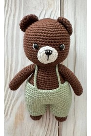 Resim Quezzquality Amigurumi El Örgüsü Oyuncak Ayıcık 