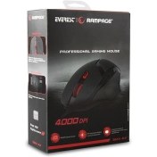 Resim Rampage SMX-R7 Siyah 4000 Dpi Oyuncu Mouse 