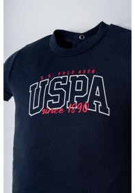 Resim U.s. Polo Assn. Erkek Bebek Lacivert Şort Takım 5274-49955 Lacivert 