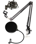 Resim Lastvoice Nb39 Mikrofon Standı Pop Filter Shock Mount 