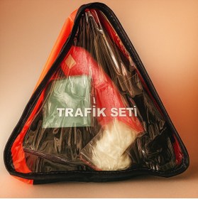 Resim SNSTİCARET TÜVTÜRK Uyumlu Trafik Seti Çantası Yangın Tüpsüz 