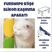 Resim FurSwipe Köşe Slikon Kaşınma Aparatı 