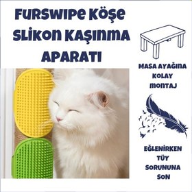 Resim FurSwipe Köşe Slikon Kaşınma Aparatı 