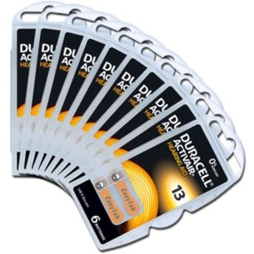 Resim Duracell Activair 13 Numara Işitme Cihaz Pili 6x10 (60 Adet) 