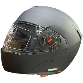 Resim Free-M FR-961 Çene Açılır Kask Mat Siyah 